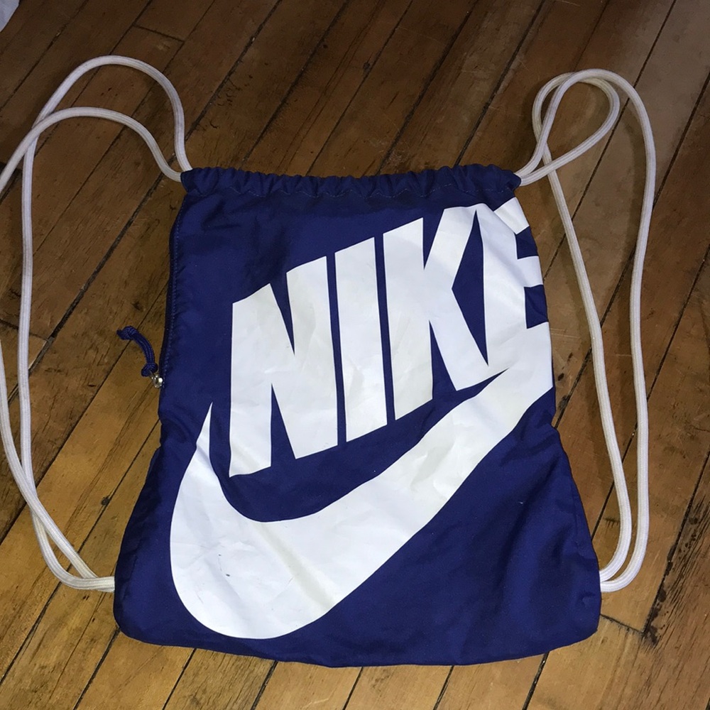 Nike Men's Blue Drawstring Gym Sack‎